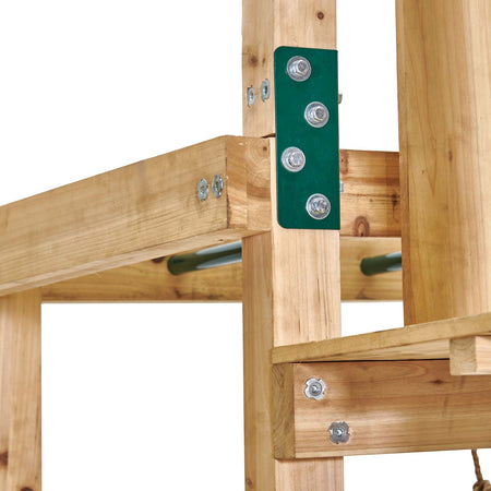 Bracket in Plum Play's Wooden Climbing Cube XL
