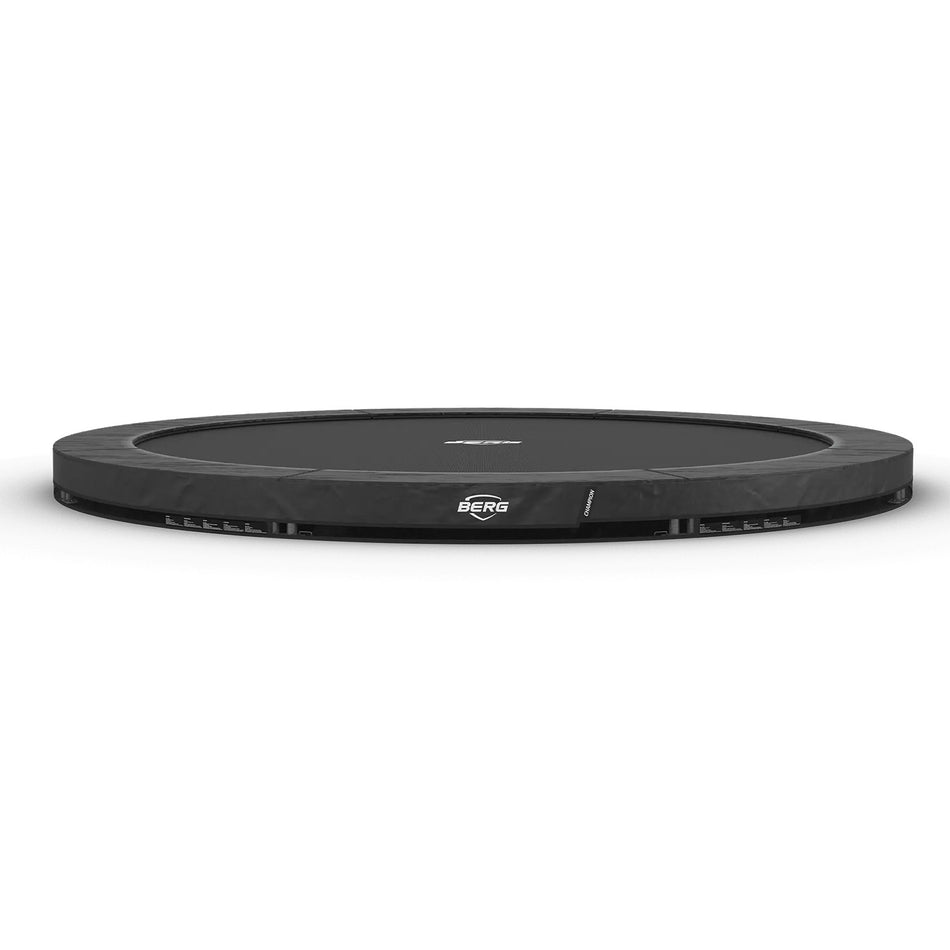 430cm or 14.1ft BERG SPORTS Champion InGround Round Trampoline in Grey colour