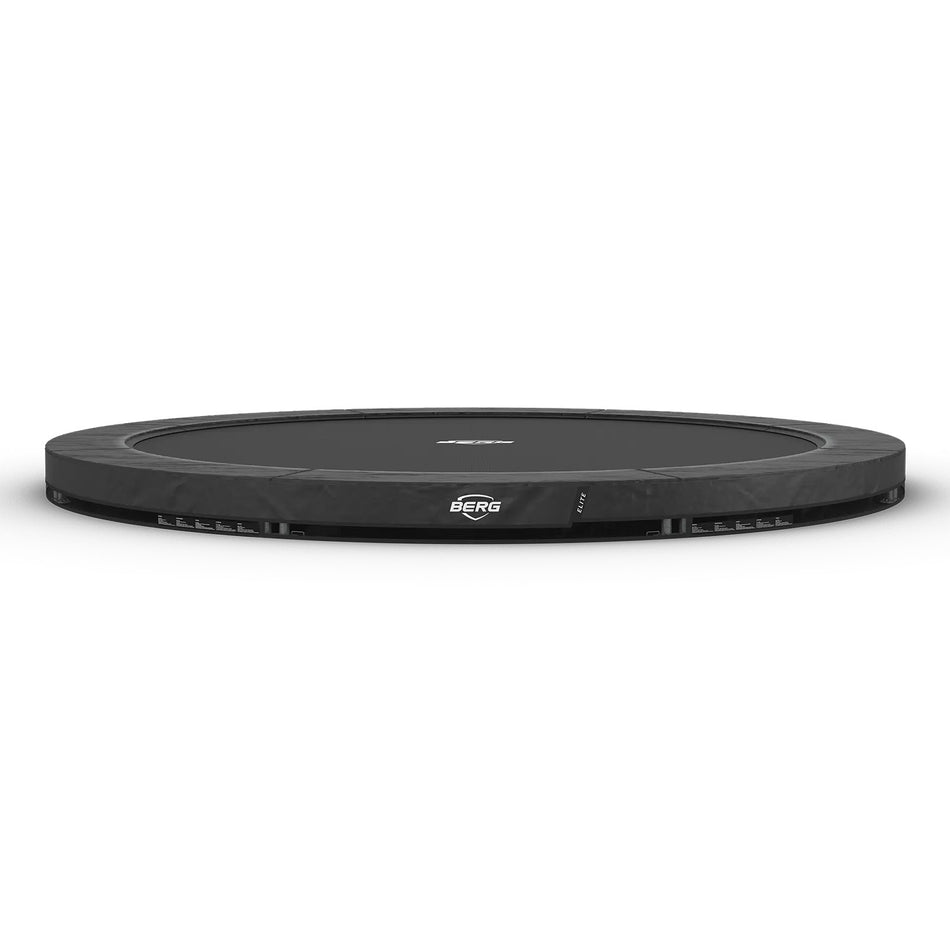 430cm or 14.1ft BERG SPORTS Elite InGround Round Trampoline in Grey colour