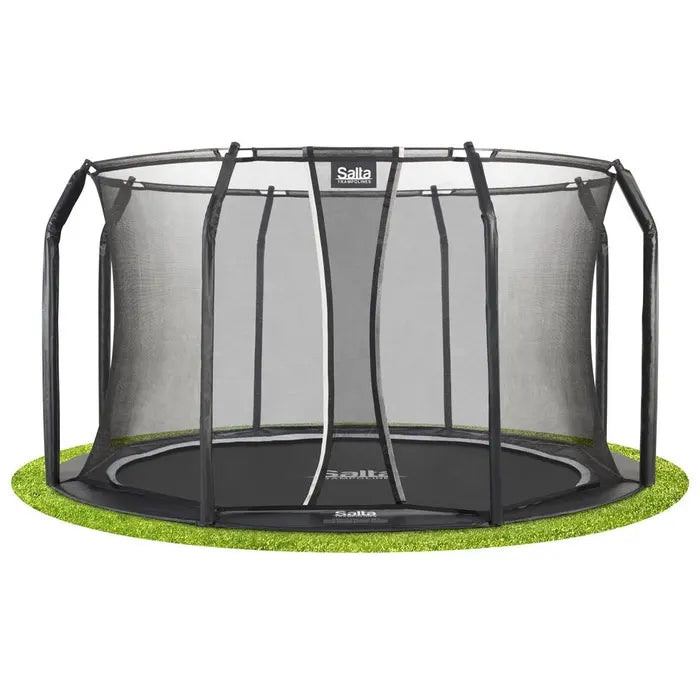 14ft Salta Royal Baseground Round Trampoline (With Enclosure)