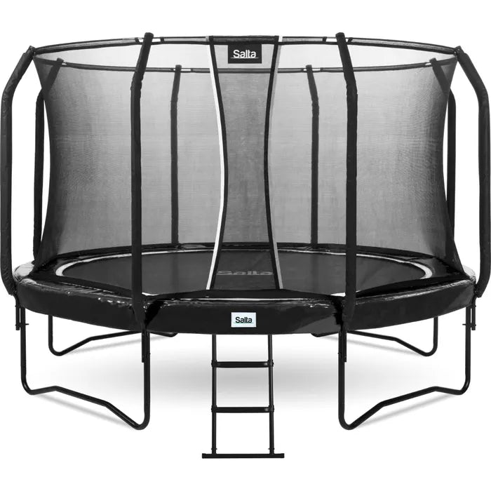 14ft Salta First Class Edition Round Trampoline Bundle with Ladder & Enclosure