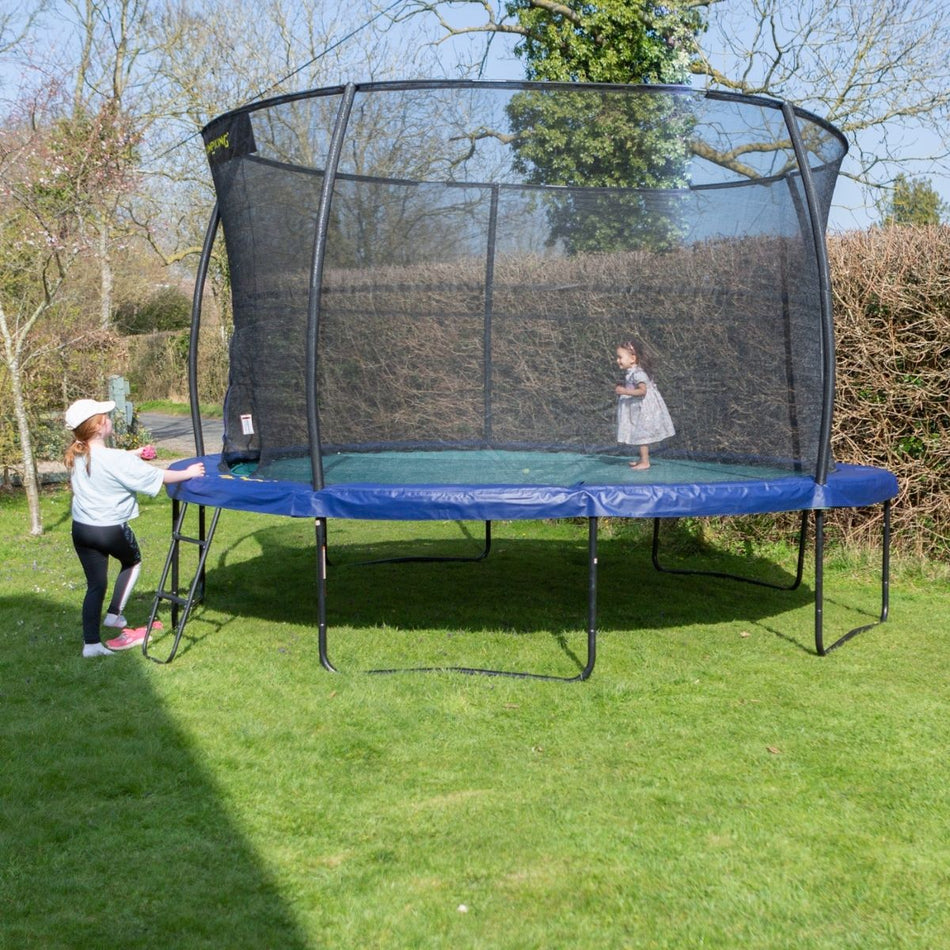 14ft Jumpking JumpPOD Deluxe Round Trampoline - Be Active Toys