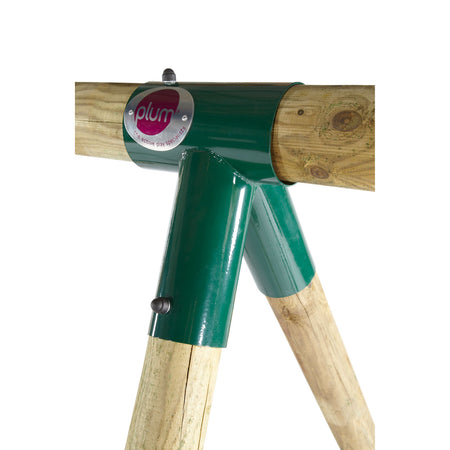 Metal bracket in Plum Play's Gibbon Wooden Swing Set