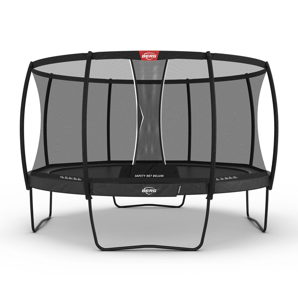 14.1ft BERG Champion Round Trampoline + Safety Net Deluxe