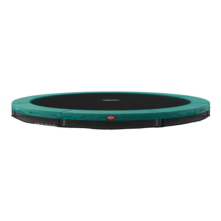 430cm or 14.1ft BERG SPORTS Favorit InGround Round Trampoline in Green colour