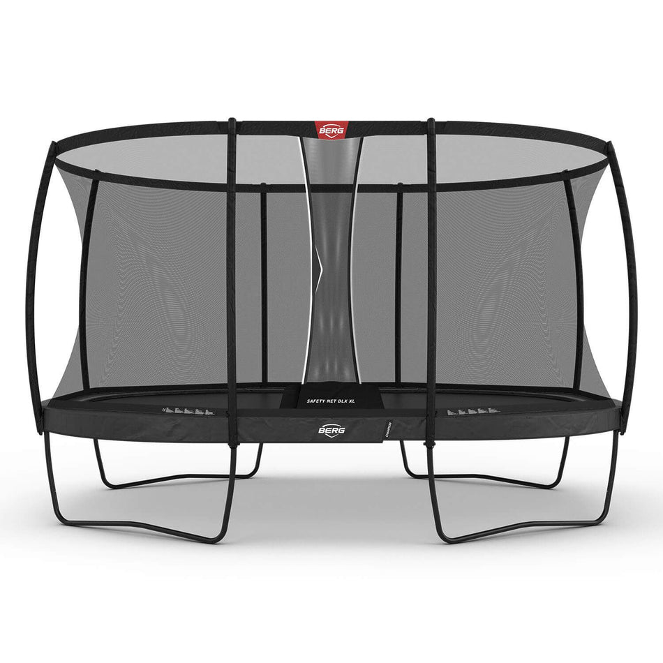 17.1ft x 11.3ft BERG Grand Champion Oval Trampoline + Safety Net DLX XL