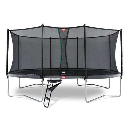 BERG Grand Favorit Oval Trampoline with Ladder Large