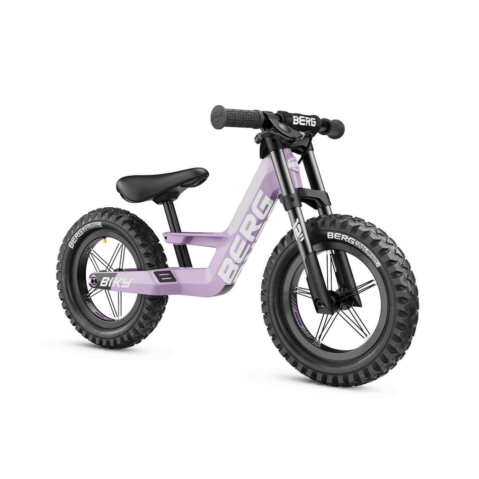 BERG Biky Cross Purple Handbrake Balance Bike (Age 2.5+)