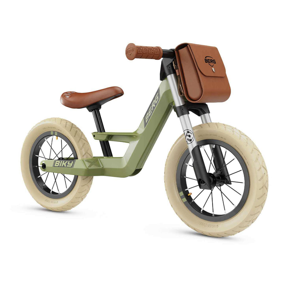 BERG Biky Retro Green Balance Bike (Age 2.5+)
