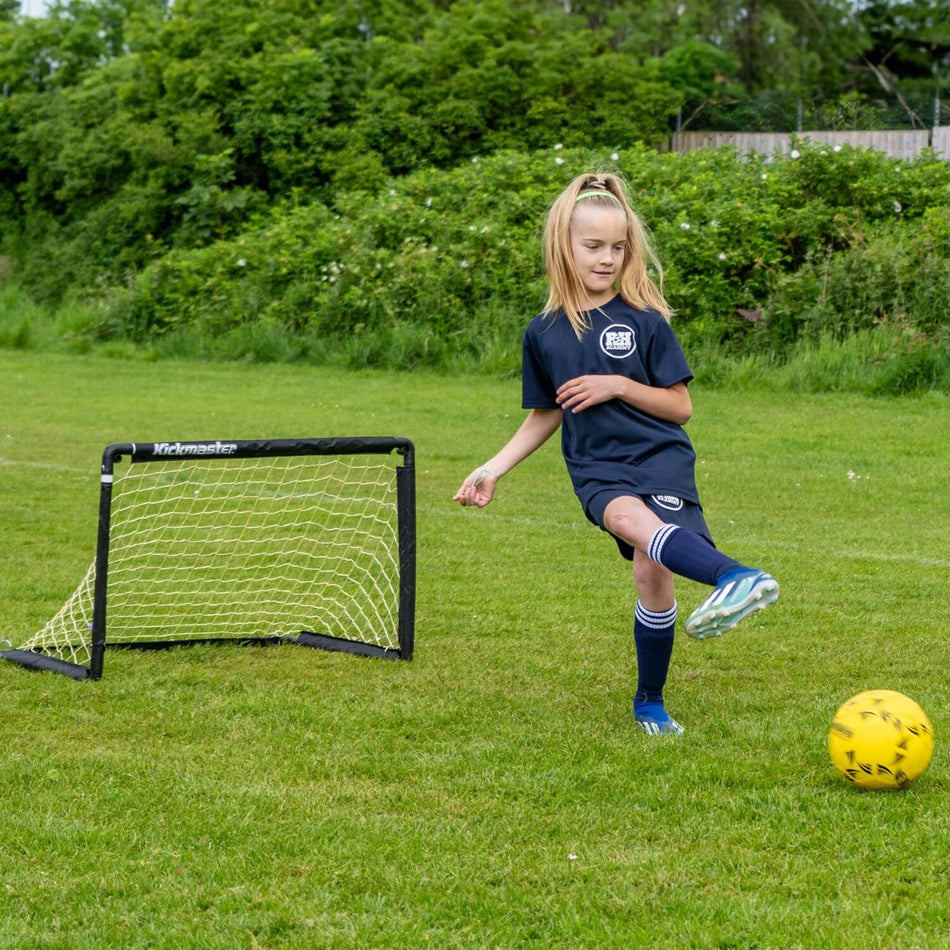 Kickmaster 1-on-1 Folding Goal Set – Ages 5+