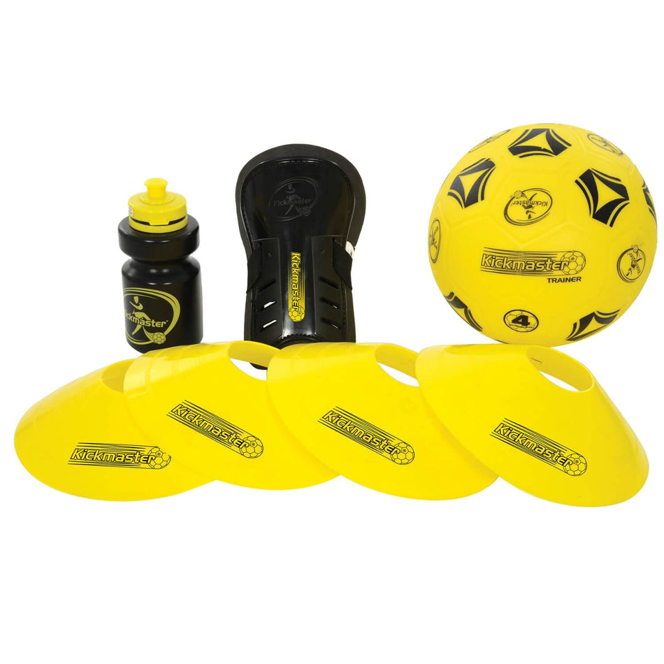Kickmaster Football Backpack Training Set – Ages 5+