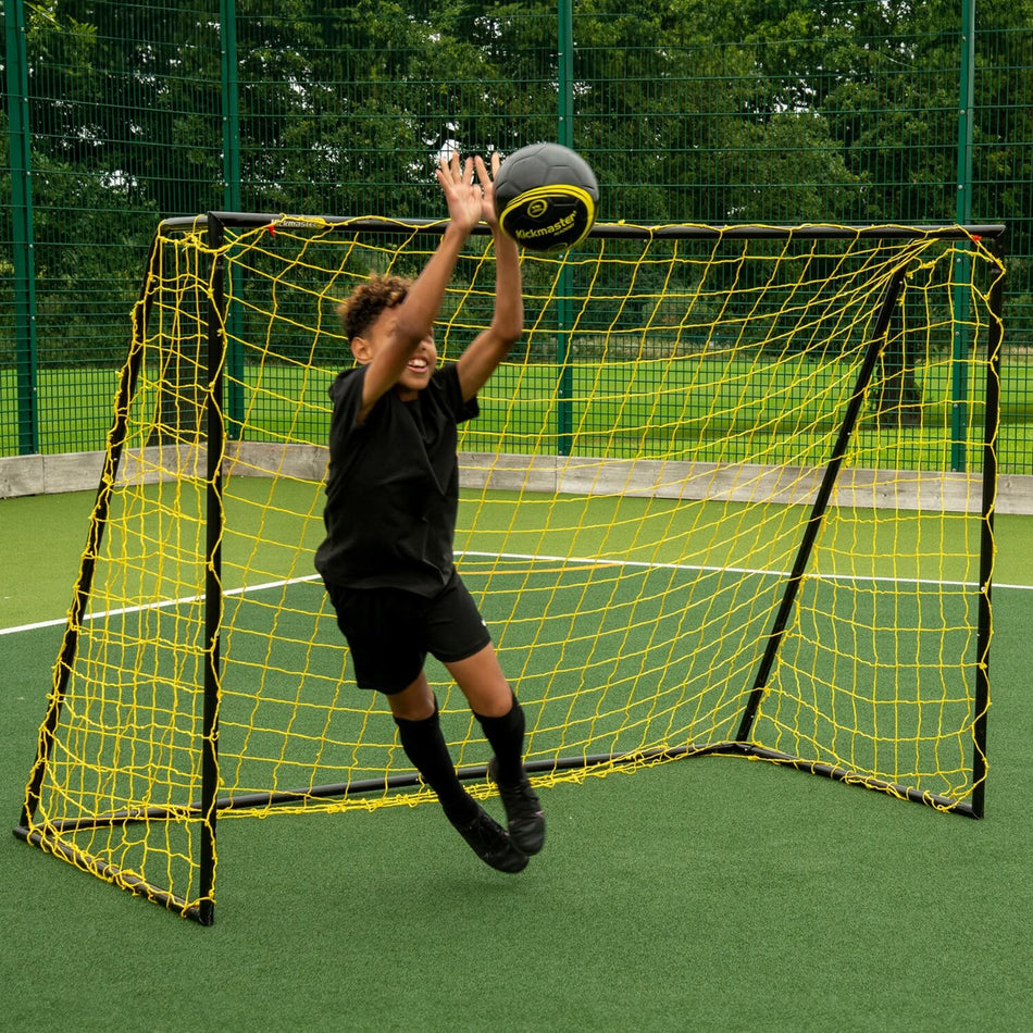 Kickmaster HD 7ft Football Goal with 5-Ply Net – Ages 5+