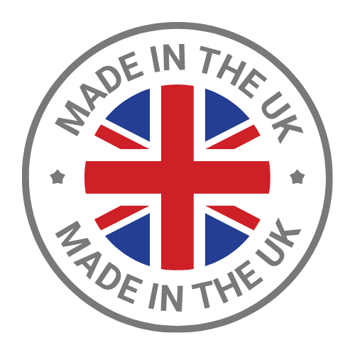 Made in the UK logo for customisable climbing frames