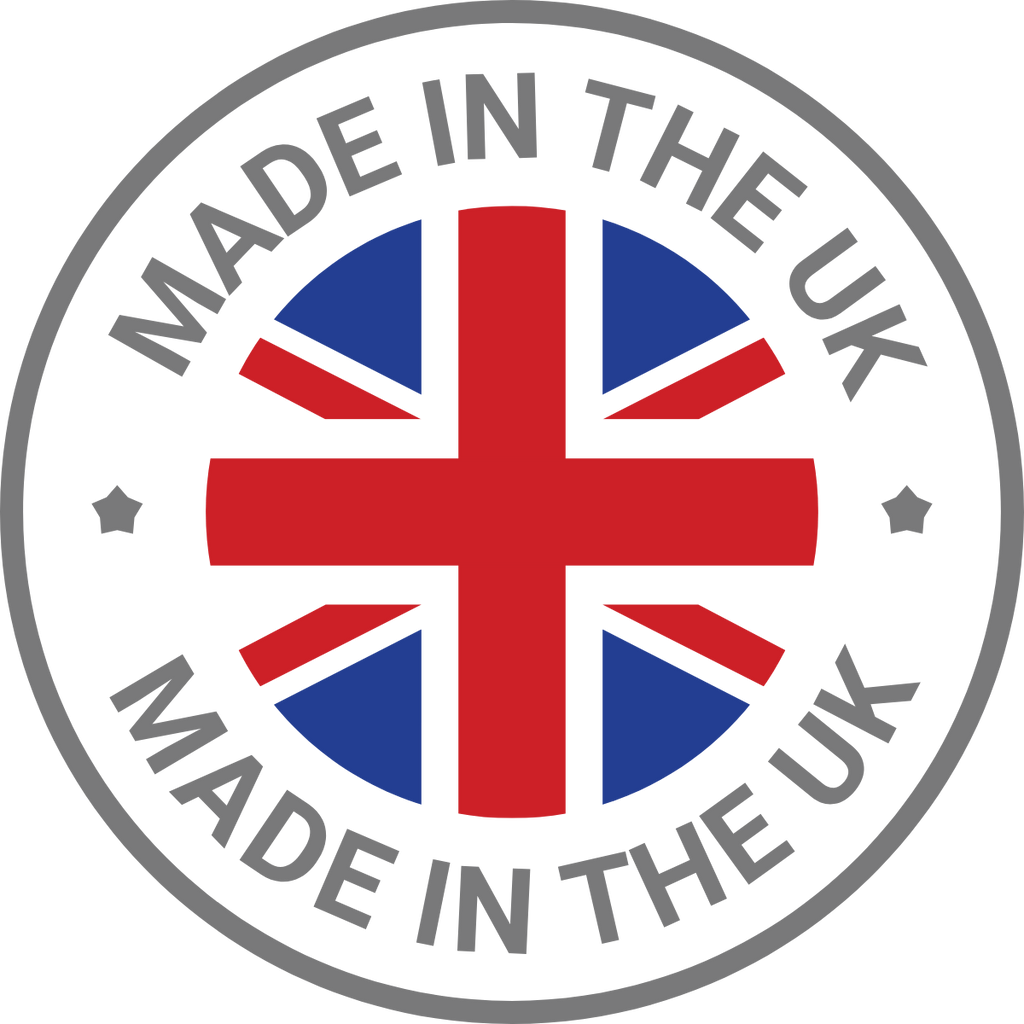 Made In the UK logo for Triclimb Frames