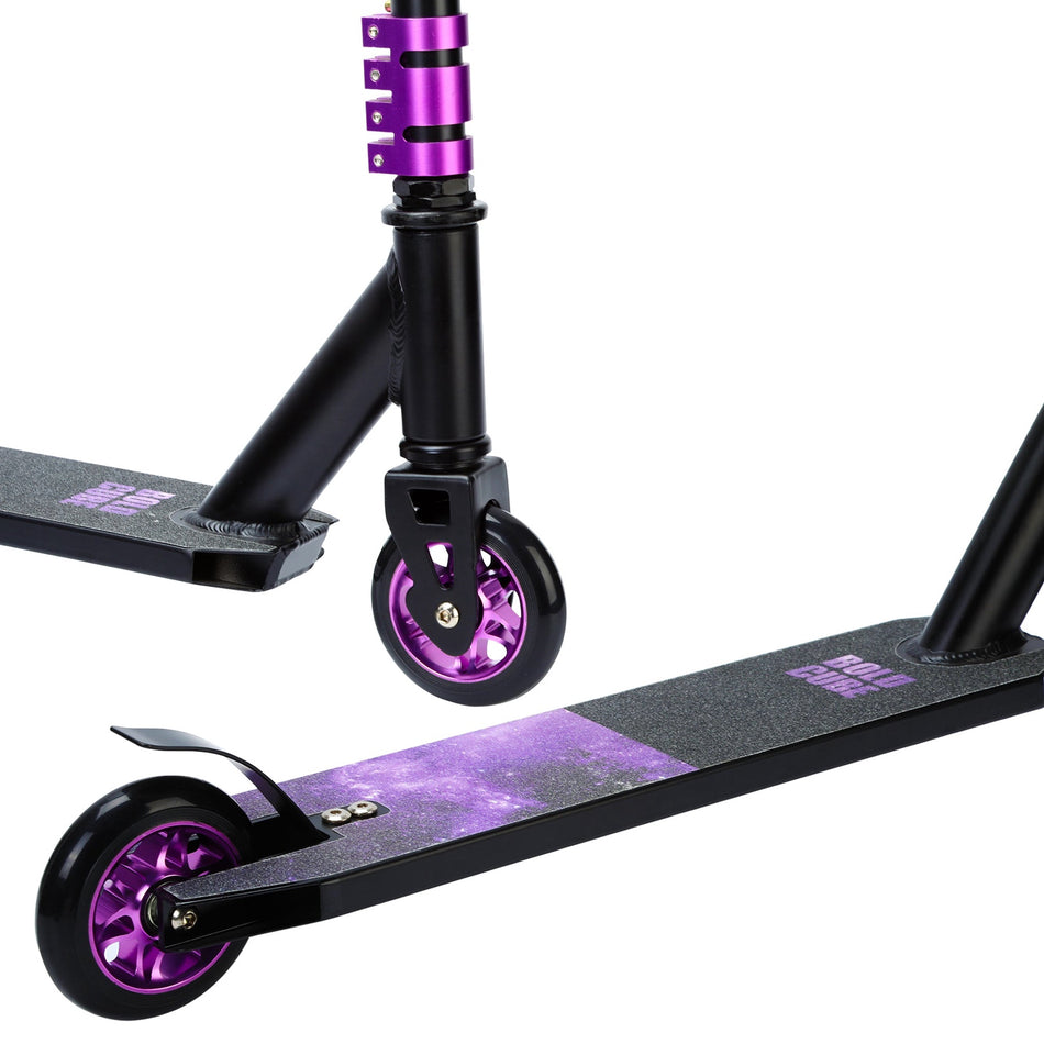 Purple - Deluxe Stunt Scooter