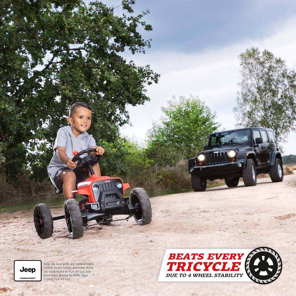 BERG Buzzy Jeep® Rubicon Go-Kart