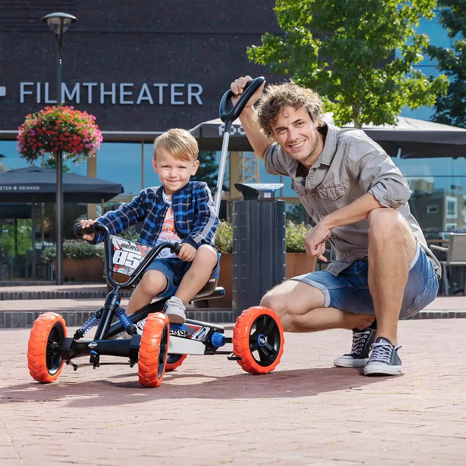 BERG Buzzy Nitro 2-in-1 Go-Kart & Stroller