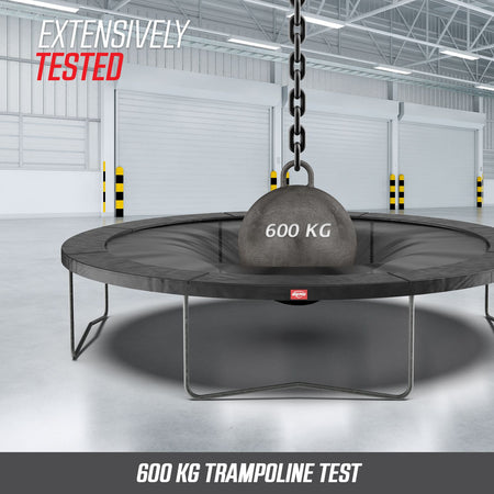 BERG Favorit Trampoline with Safety Net - extensively tested with up to 600 KG test weight
