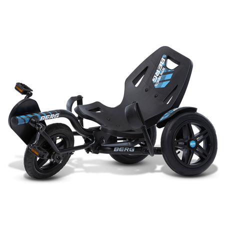 Left angle view of BERG Street-X Vibes Pedal Go-Kart