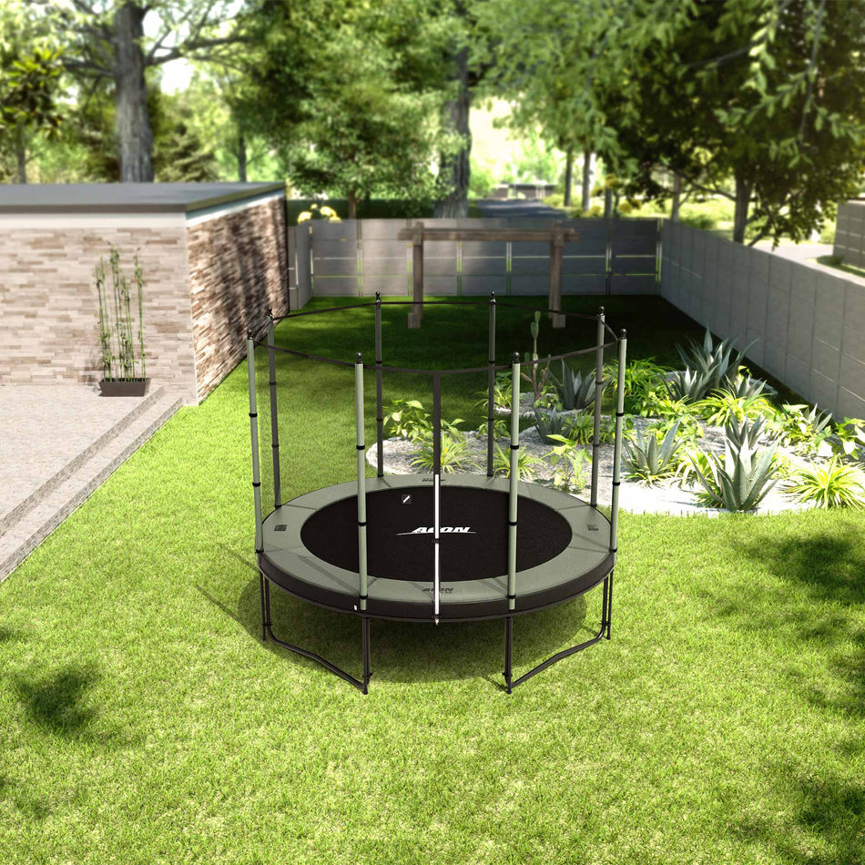 ACON Air 10ft Round Trampoline with Standard Net and Ladder