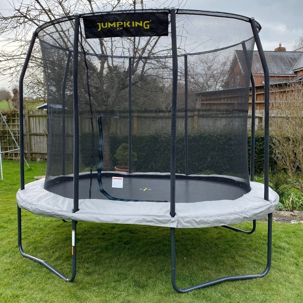 7ft x 10ft Jumpking Combo Pro Oval Trampoline - Be Active Toys