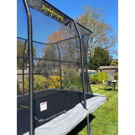 8ft x 12ft Jumpking Rectangular Combo Pro Trampoline - Be Active Toys