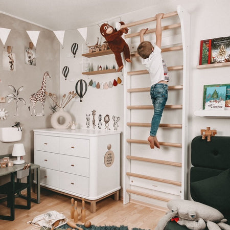 FitWood UPPLYFT Wall Bars - Be Active Toys