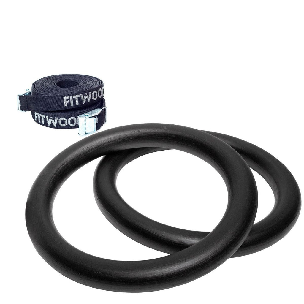 FitWood HJØRUND (Adult) Gym Rings - Be Active Toys