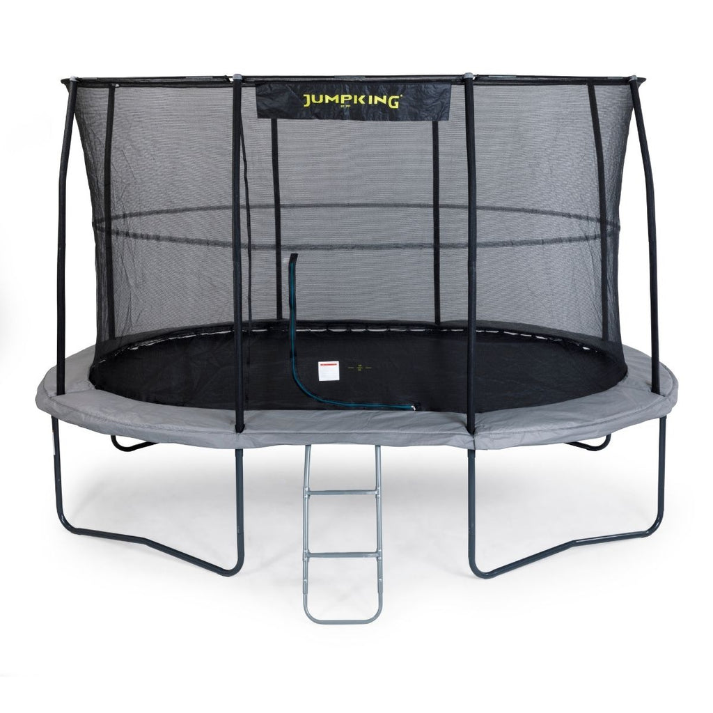 8ft x 11.5ft Jumpking Combo Pro Oval Trampoline - Be Active Toys