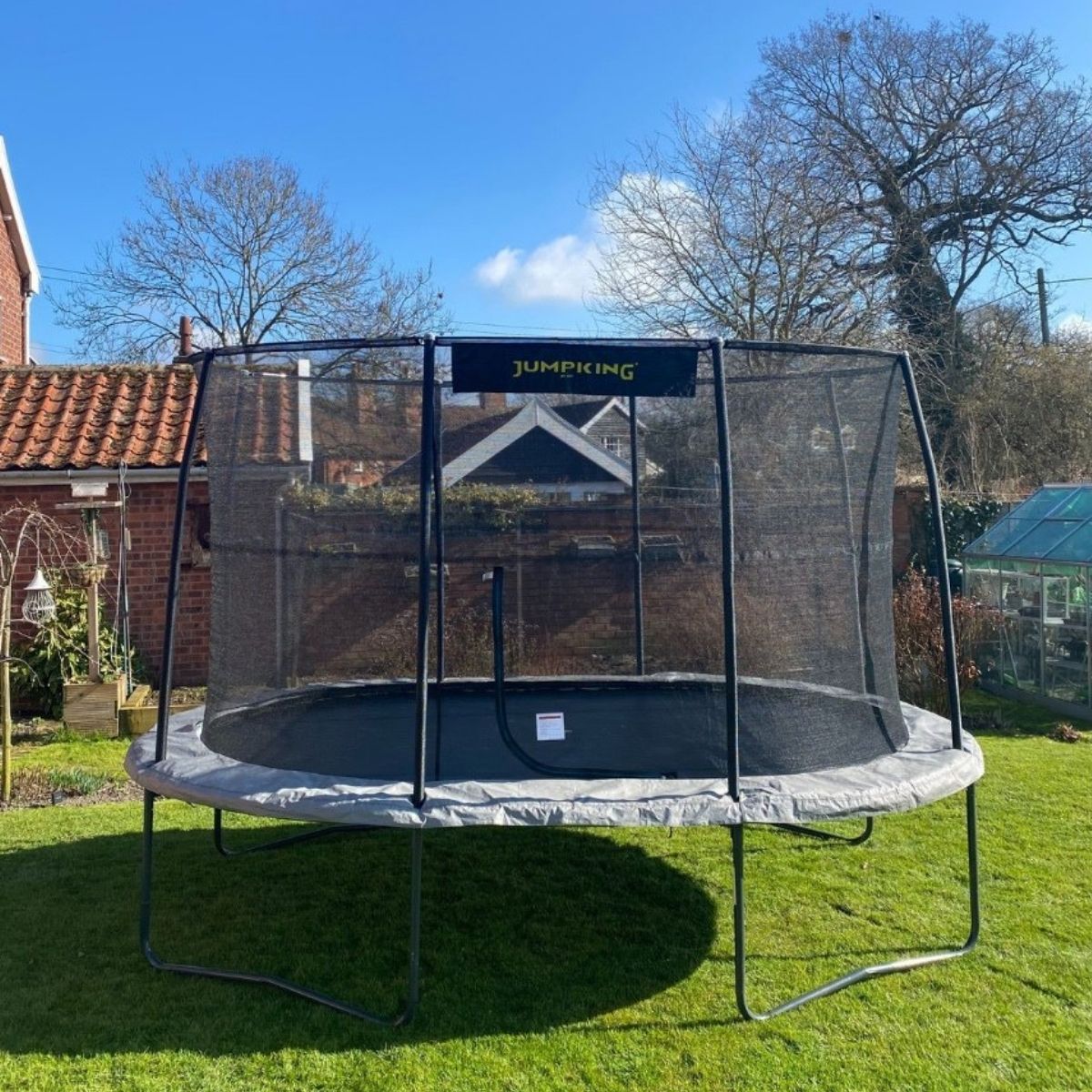 9ft x 13ft Jumpking Combo Pro Oval Trampoline - Be Active Toys