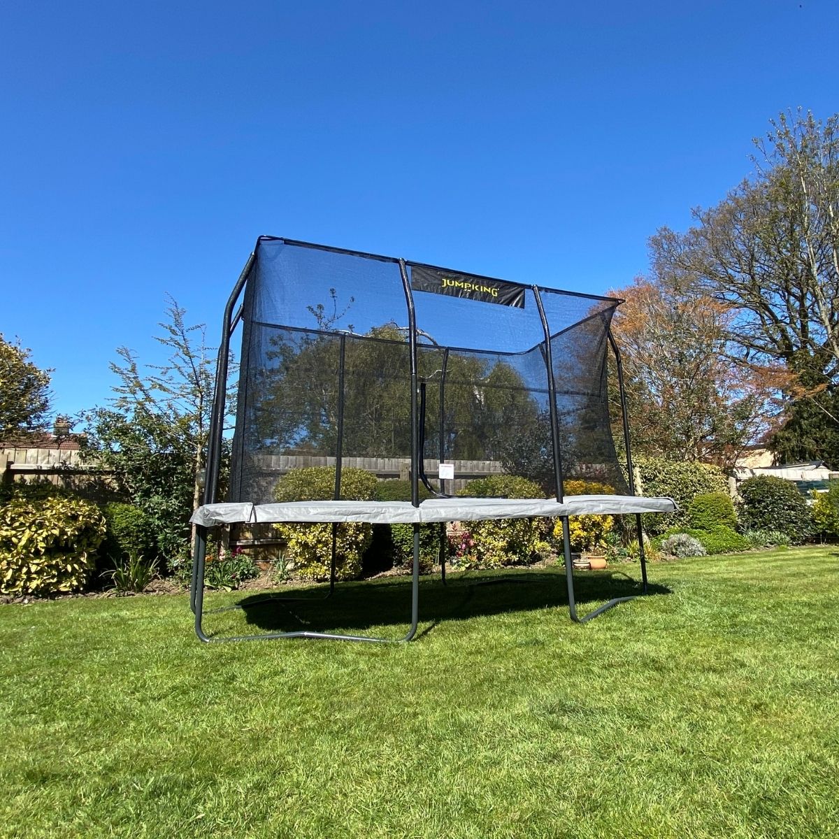 8ft x 12ft Jumpking Rectangular Combo Pro Trampoline - Be Active Toys