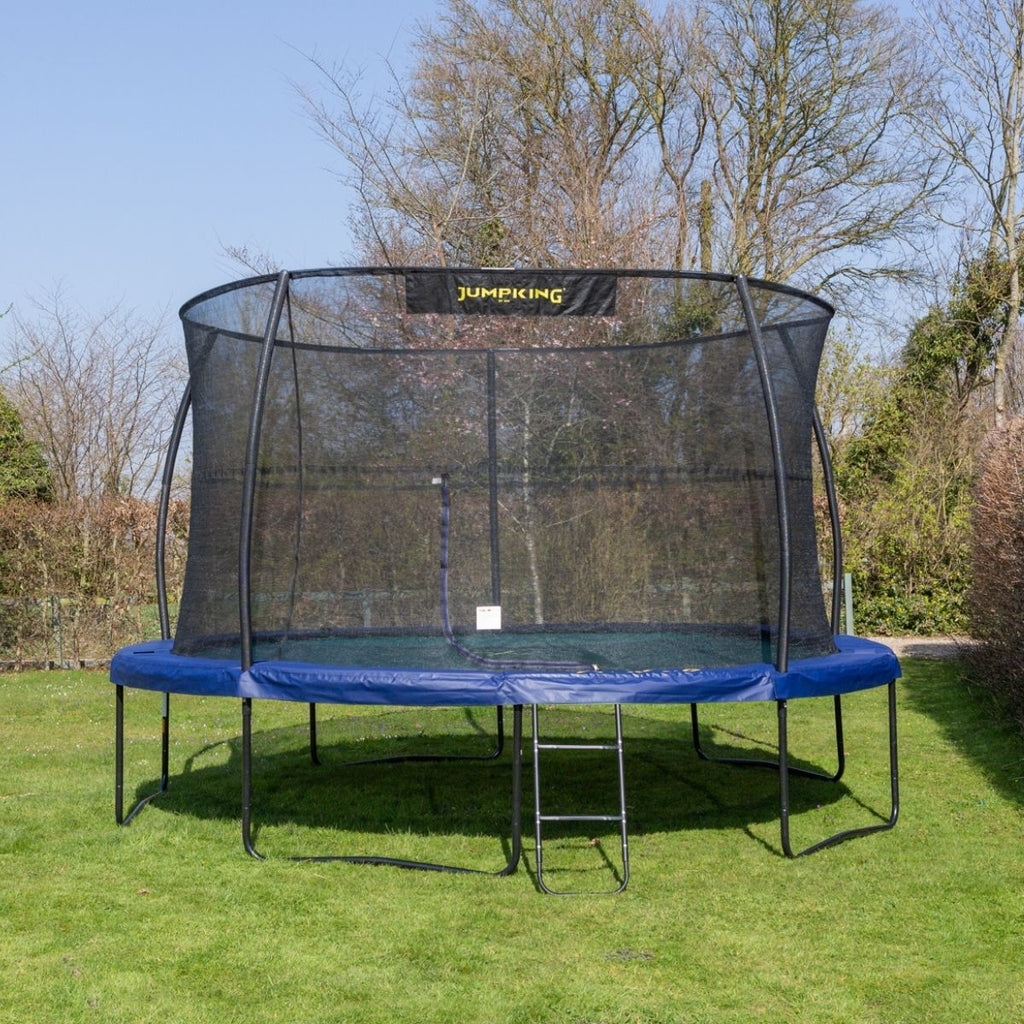 14ft Jumpking JumpPOD Deluxe Round Trampoline - Be Active Toys
