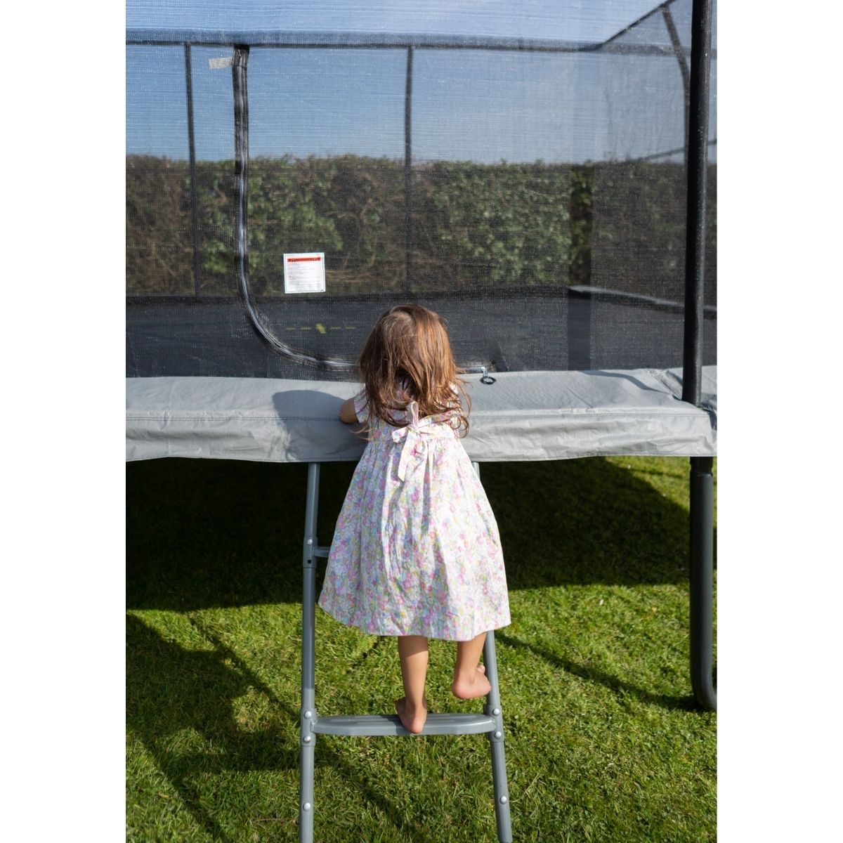 8ft x 12ft Jumpking Combo Pro Rectangular Trampoline - Be Active Toys