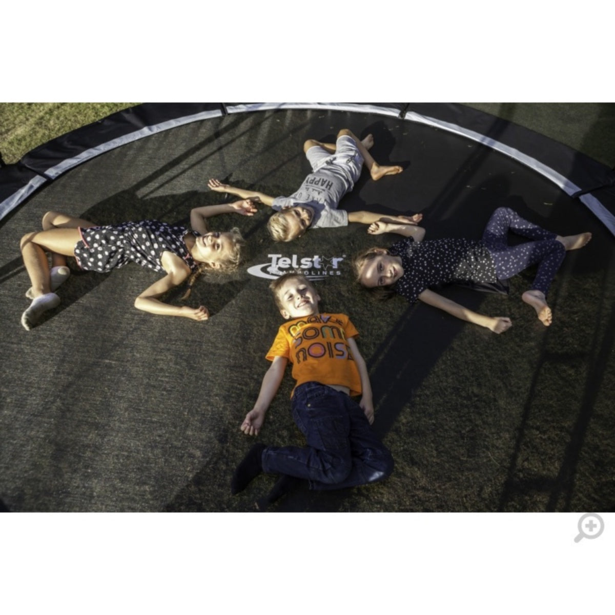 8ft Telstar Vortex Black Edition Round Trampoline Package - Be Active Toys