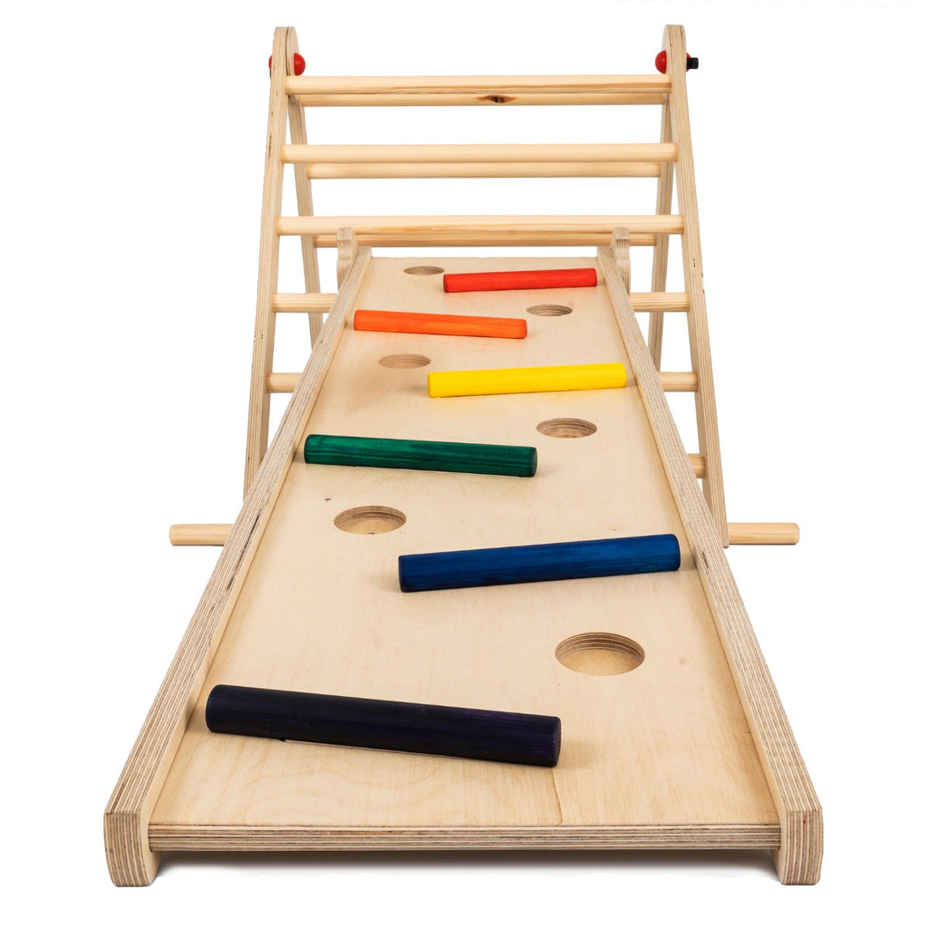 Triclimb Miri Sticks Natural - Pikler Slide Accessories - Be Active Toys
